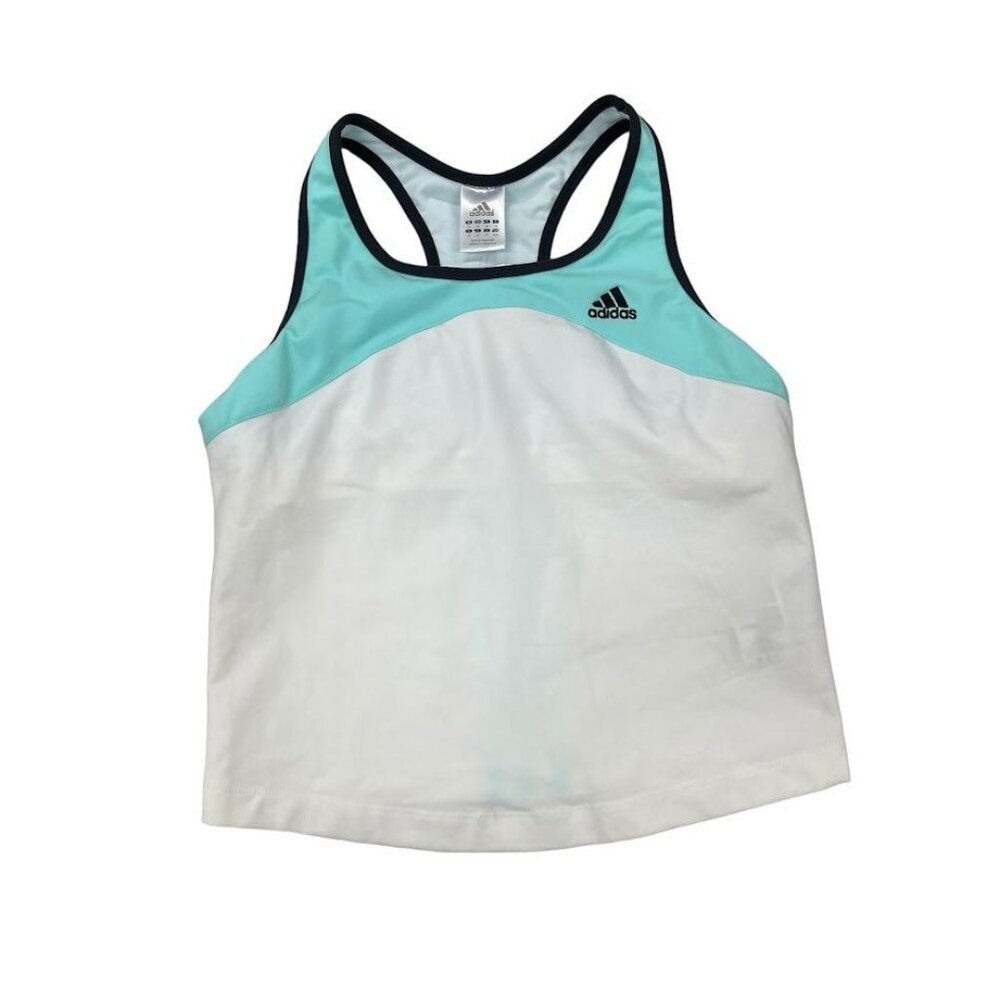 Ladies Adidas Three Stripe Athletic Tank Top Size MD